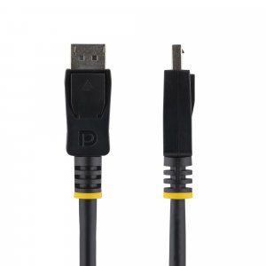 StarTech.com 6ft (2m) DisplayPort 1.2 Cable - 4K x 2K Ultra HD VESA Certified DisplayPort Cable - DP to DP Cable for Monitor - DP Video/Display Cord - Latching DP Connectors