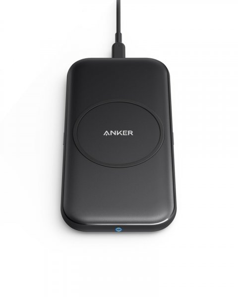 Anker PowerWave Smartphone Black Wireless charging Fast charging Indoor