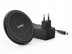 Anker PowerWave II Pad Smartphone Black, Grey AC Wireless charging Indoor