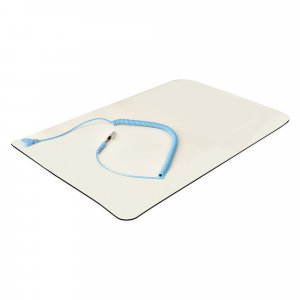 StarTech.com Anti Static Mat, ESD Mat for Electronics Repair, Anti Static Table/Desk Mat w/Detachable Grounding Wire, ANSI/ESD S 4.1, Flexible Thermoplastic Work Pad/Mat, 11x18in (30x46cm) - TAA