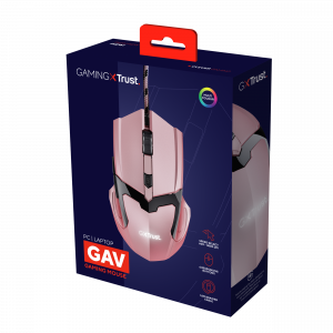 Trust GXT 101P mouse Gaming Right-hand USB Type-A Optical 4800 DPI