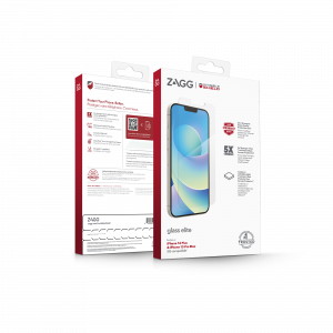 InvisibleShield Elite Glass Screen Protector for Apple iPhone 13 Pro Max, 6.7-Inch Size, Clear