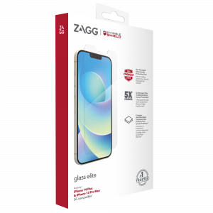 InvisibleShield Elite Glass Screen Protector for Apple iPhone 13 Pro Max, 6.7-Inch Size, Clear