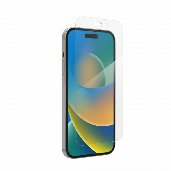 InvisibleShield Elite Glass Screen Protector for Apple iPhone 14 Pro, 6.12-Inch Size, Clear