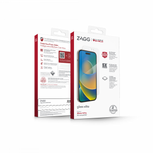 InvisibleShield Elite Glass Screen Protector for Apple iPhone 14 Pro, 6.12-Inch Size, Clear