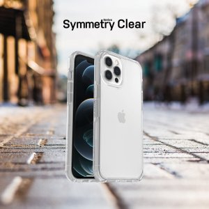 OtterBox Symmetry Clear Series for Apple iPhone 12 Pro Max, transparent