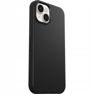 OtterBox Symmetry+ Case for iPhone 14 Plus with MagSafe, Shockproof, Drop proof, Protective Thin Case, 3x Tested to Military Standard, Antimicrobial Protection, Black
