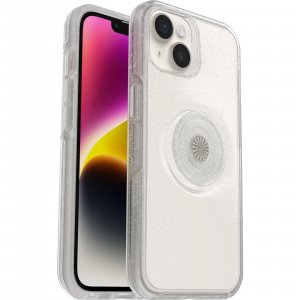 OtterBox Otter+Pop Case for iPhone 14/iPhone 13, Shockproof, Drop proof, Protective Case with PopSockets PopGrip, 3x Tested to Military Standard, Stardust