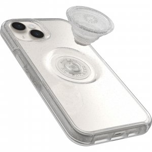 OtterBox Otter+Pop Case for iPhone 14/iPhone 13, Shockproof, Drop proof, Protective Case with PopSockets PopGrip, 3x Tested to Military Standard, Stardust