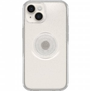 OtterBox Otter+Pop Case for iPhone 14/iPhone 13, Shockproof, Drop proof, Protective Case with PopSockets PopGrip, 3x Tested to Military Standard, Stardust