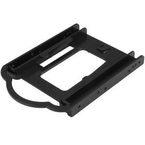 StarTech.com 2.5″ SSD/HDD Mounting Bracket for 3.5″ Drive Bay - Tool-less Installation