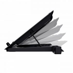 Trust GXT 1125 Quno Laptop stand Black 43.2 cm (17")