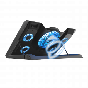 Trust GXT 1125 Quno Laptop stand Black 43.2 cm (17")