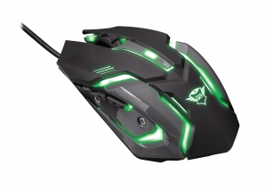 Trust GXT 845 Tural keyboard Mouse included Gaming USB QWERTY UK English Black