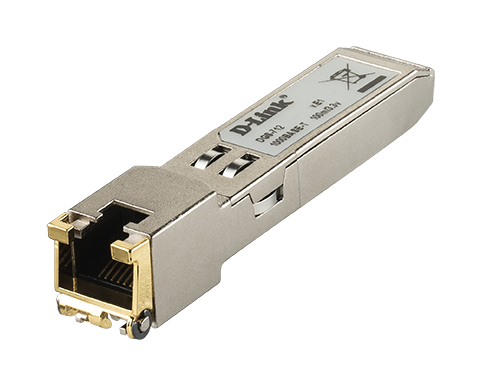 D-Link SFP 10/100/1000 BASE-T Copper Transceiver