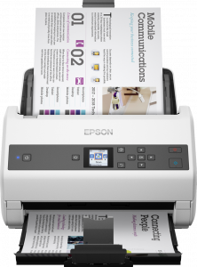 Epson WorkForce DS-870 Sheet-fed scanner 600 x 600 DPI A4 Black, White