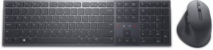 DELL KM900 keyboard Mouse included Office RF Wireless + Bluetooth QWERTY UK English Graphite