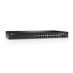 DELL PowerConnect N2024P Managed L3 Gigabit Ethernet (10/100/1000) Power over Ethernet (PoE) 1U Black