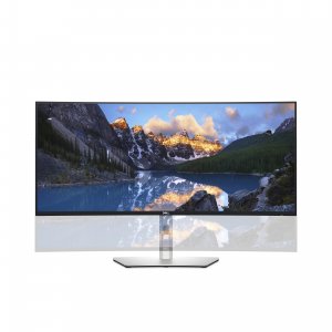 DELL UltraSharp U3824DW LED display 95.2 cm (37.5") 3840 x 1600 pixels Wide Quad HD+ LCD Black, Silver