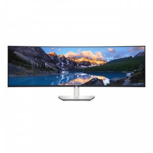 DELL UltraSharp U4924DW LED display 124.5 cm (49″) 5120 x 1440 pixels 5K Ultra HD LCD Black, Silver