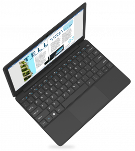 Geo Computers GeoBook 110 Intel® Celeron® N N4020 Laptop 29.5 cm (11.6") HD 4 GB LPDDR4-SDRAM 64 GB eMMC Wi-Fi 5 (802.11ac) Windows 11 Home in S mode Black