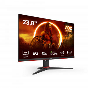 AOC G2 24G2SPAE/BK computer monitor 60.5 cm (23.8") 1920 x 1080 pixels Full HD LED Black, Red