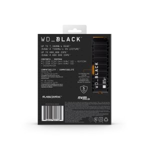 Western Digital Black WD_BLACK™ SN850X NVMe™ SSD POWERED BY SANDISK 1 TB, [With Heatsink]