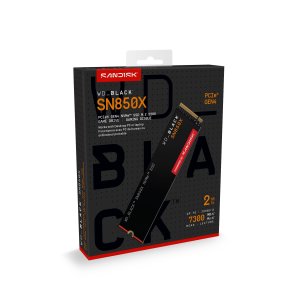 Western Digital Black WD_BLACK™ SN850X NVMe™ SSD POWERED BY SANDISK 2 TB