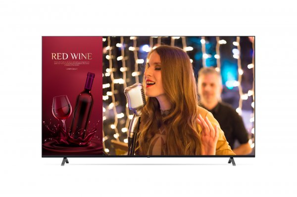 LG 55" UHD 4k Commercial TV Signage