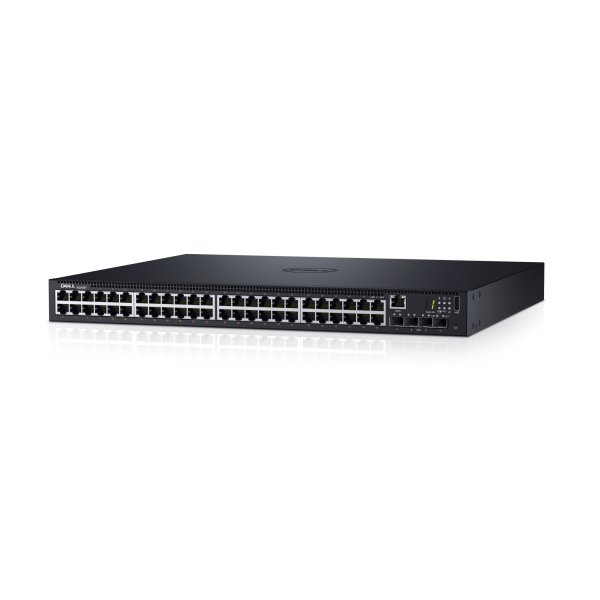 DELL N1548P Managed L3 Gigabit Ethernet (10/100/1000) Power over Ethernet (PoE) 1U Black