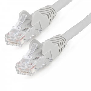 StarTech.com 10m CAT6 Ethernet Cable - LSZH (Low Smoke Zero Halogen) - 10 Gigabit 250Mhz 100W PoE RJ45 10GbE UTP Network Patch Cord Snagless with Strain Relief - Grey, CAT 6, ETL Verified, 24AWG