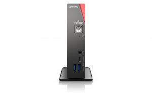 Fujitsu ESPRIMO G7012A AMD Ryzen™ 5 PRO 5650U 8 GB DDR4-SDRAM 256 GB SSD Windows 11 Pro Desktop Mini PC Black, Red