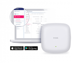 D-Link AX1800 Wi-Fi 6 Dual-Band PoE Access Point