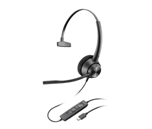 HP Poly EncorePro 310 USB-C Monoaural Headset TAA