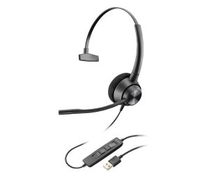 HP Poly EncorePro 310 Monaural USB-A Headset TAA