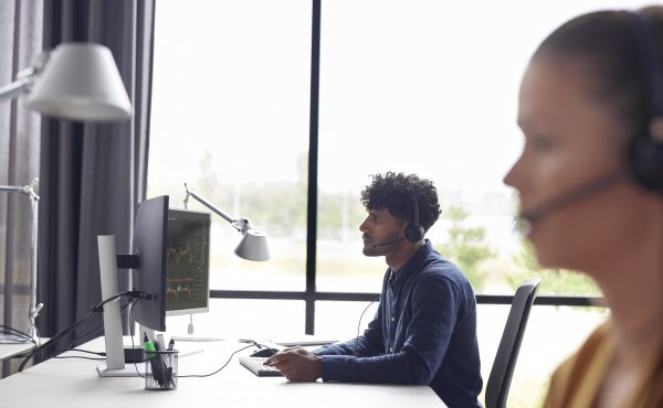 HP Poly EncorePro 310 Monoaural with Quick Disconnect Headset TAA