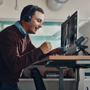 HP Poly Poly Voyager Focus 2 Microsoft Teams Certified USB-C Headset