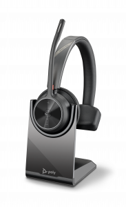HP Poly Voyager 4310-M Microsoft Teams Certified USB-C Headset +BT700 dongle +Charging Stand