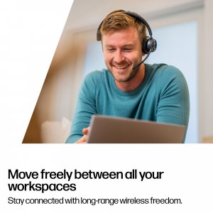 HP Poly Voyager 4310-M Microsoft Teams Certified USB-C Headset +BT700 dongle +Charging Stand