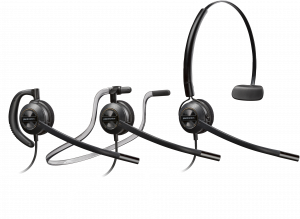 POLY EncorePro 540D with Quick Disconnect Convertible Digital Headset TAA