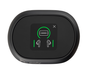 HP Poly Voyager Free 60+M UC Carbon Black Earbuds +BT700 USB-C Adapter +Touchscreen Charge Case