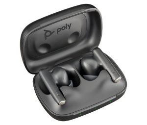 HP Poly Poly Voyager Free 60 UC Carbon Black Earbuds +BT700 USB-A Adapter +Basic Charge Case