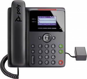 HP Poly Edge B30 IP Phone and PoE-enabled