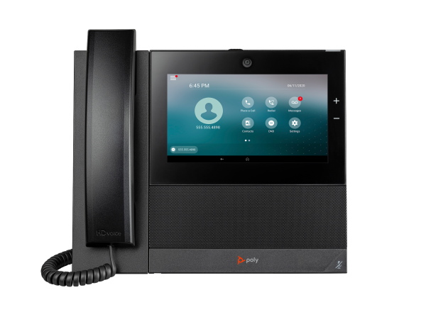 HP Poly CCX 700 Business Media Phone with Open SIP and PoE-enabled