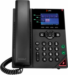 HP Poly Poly OBi VVX 250 4-Line IP Phone and PoE-enabled with Power Supply