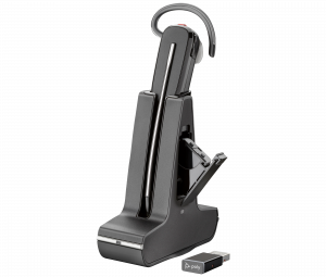 HP Poly Savi 8245 DECT 1880-1900 MHz Headset +USB-A to USB-C Cable +D400