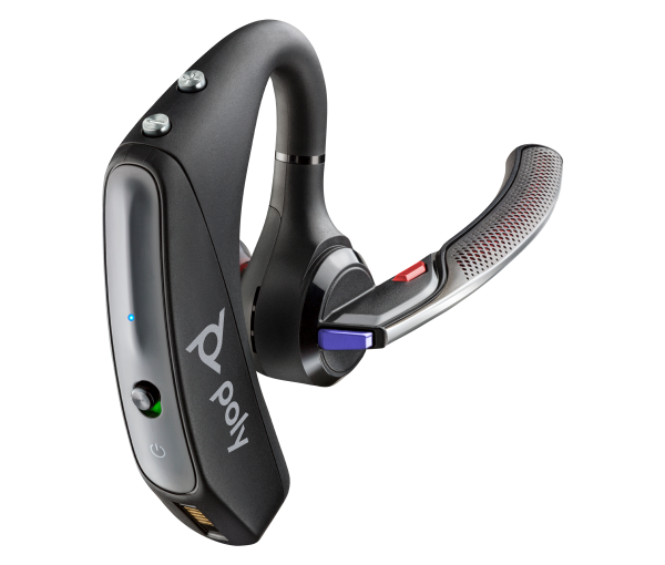 HP Poly Voyager 5200-M Office Headset +USB-C to Micro USB Cable