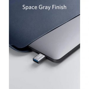 Anker B87310A1 cable gender changer USB Type-C USB Type-A Grey