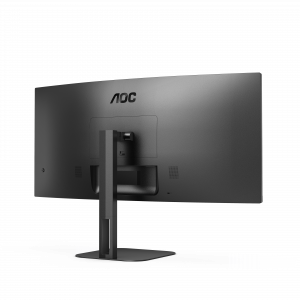 AOC V5 CU34V5C/BK computer monitor 86.4 cm (34") 3440 x 1440 pixels Wide Quad HD LED Black