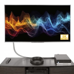 StarTech.com 7.6m (25ft) Active DisplayPort 1.4 Cable, DP8K DisplayPort Cable w/HBR3, HDR10, MST, DSC 1.2, HDCP 2.2, 8K 60Hz, 4K 120Hz - DP 1.4 Cable M/M